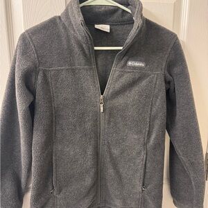 Columbia Charcoal Fleece Jacket